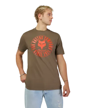 Emblem Premium T-Shirt in Militär