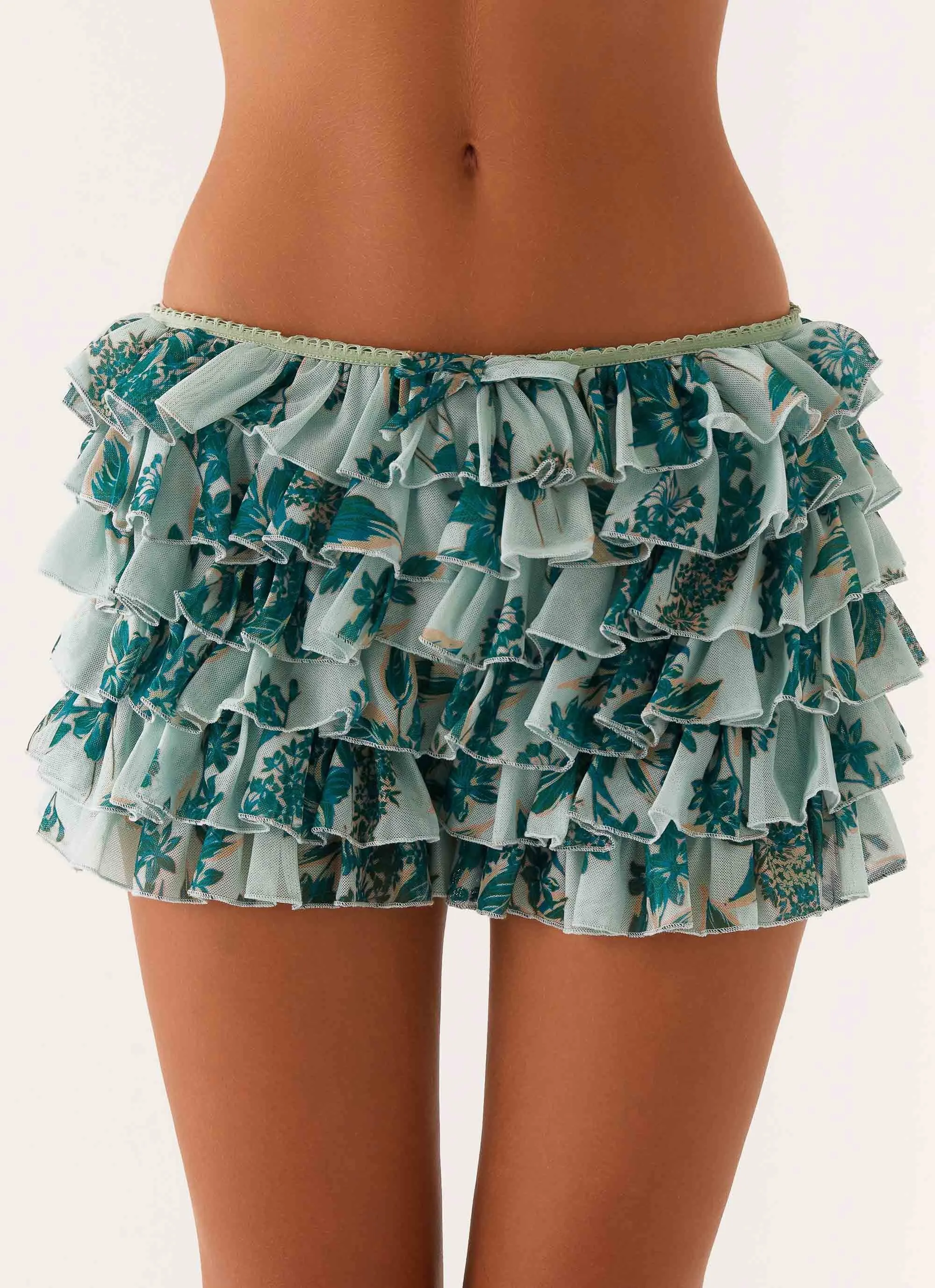 Entertain Me Bloomer Shorts - Blumenmuster Cloud Nine