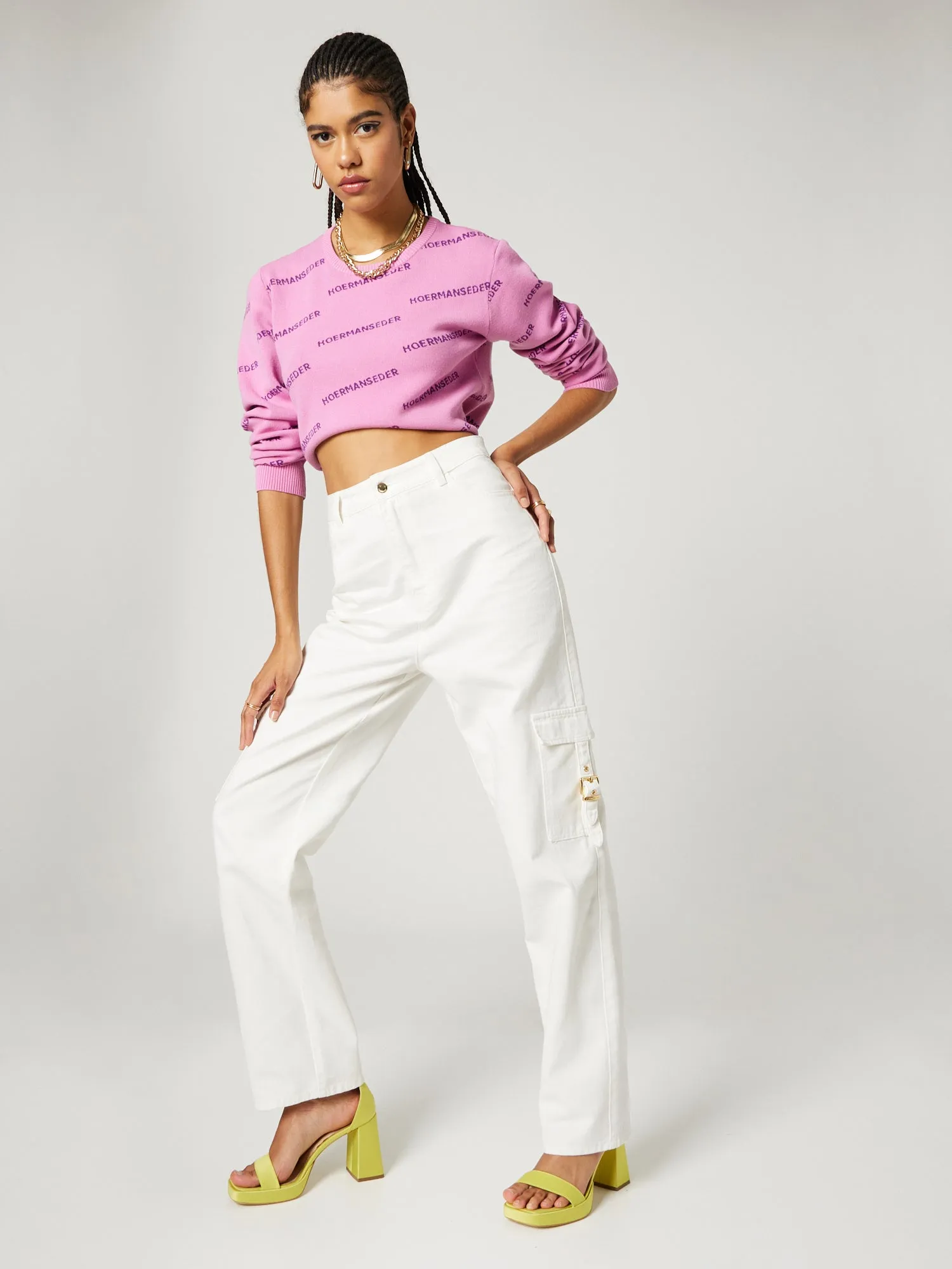 FANNY JEANS WEIß