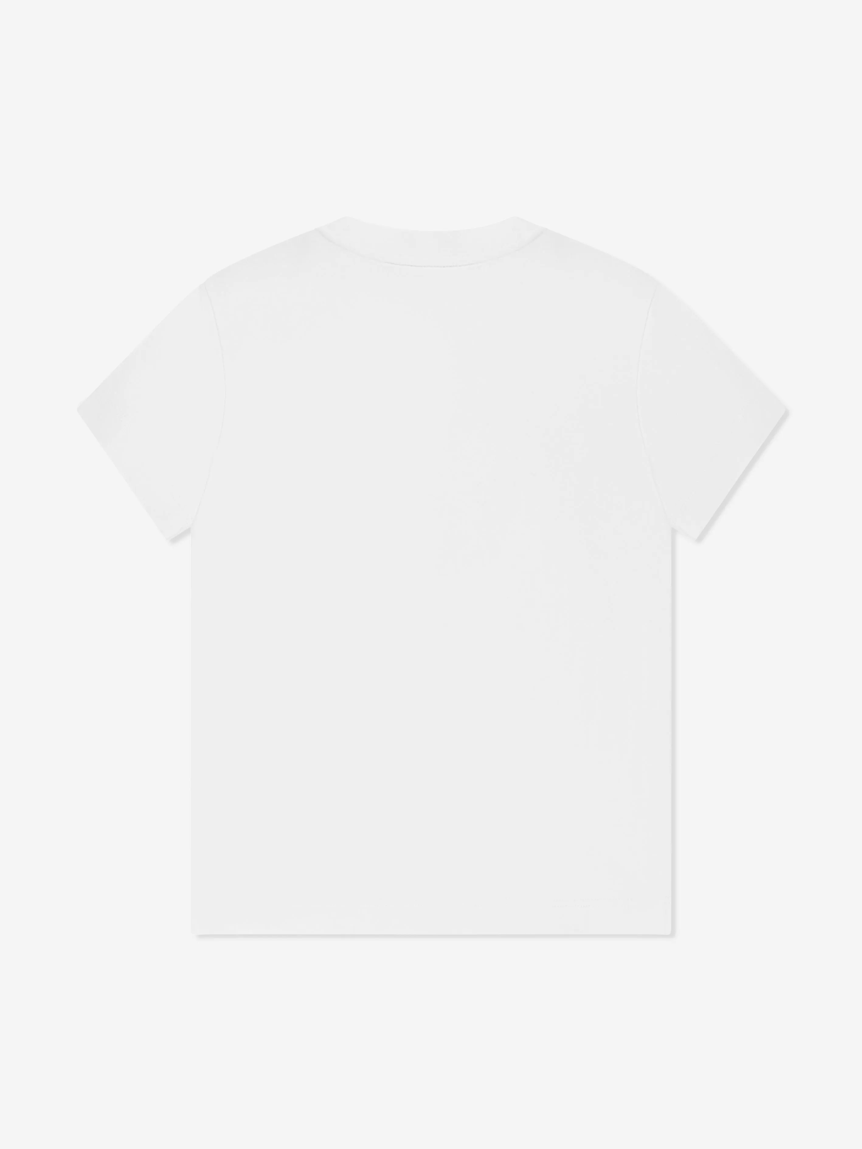 Fendi Girls Bag Print T-Shirt in Elfenbein