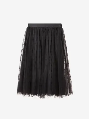 Fendi Girls Bestickter Tüllrock