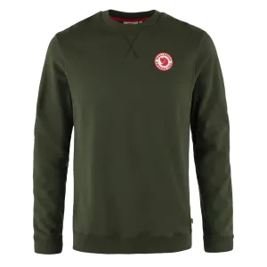 Fjallraven 1960 Logo Abzeichen Pullover Tiefwald