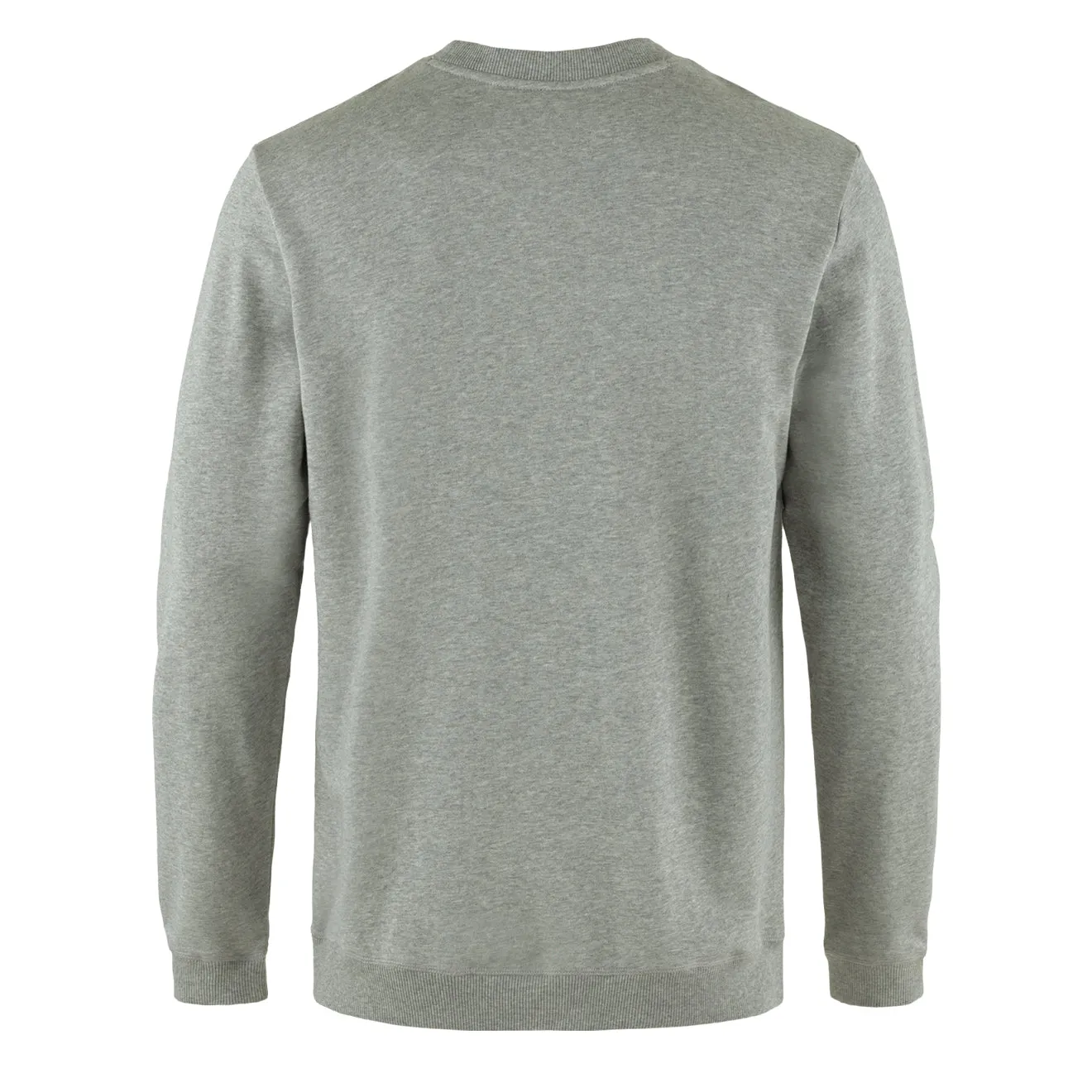 Fjallraven 1960 Logo Abzeichen Pullover Grau Melange