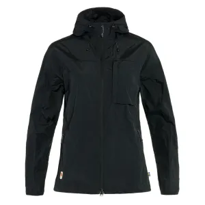 Fjallraven Damen High Coast Windjacke Schwarz