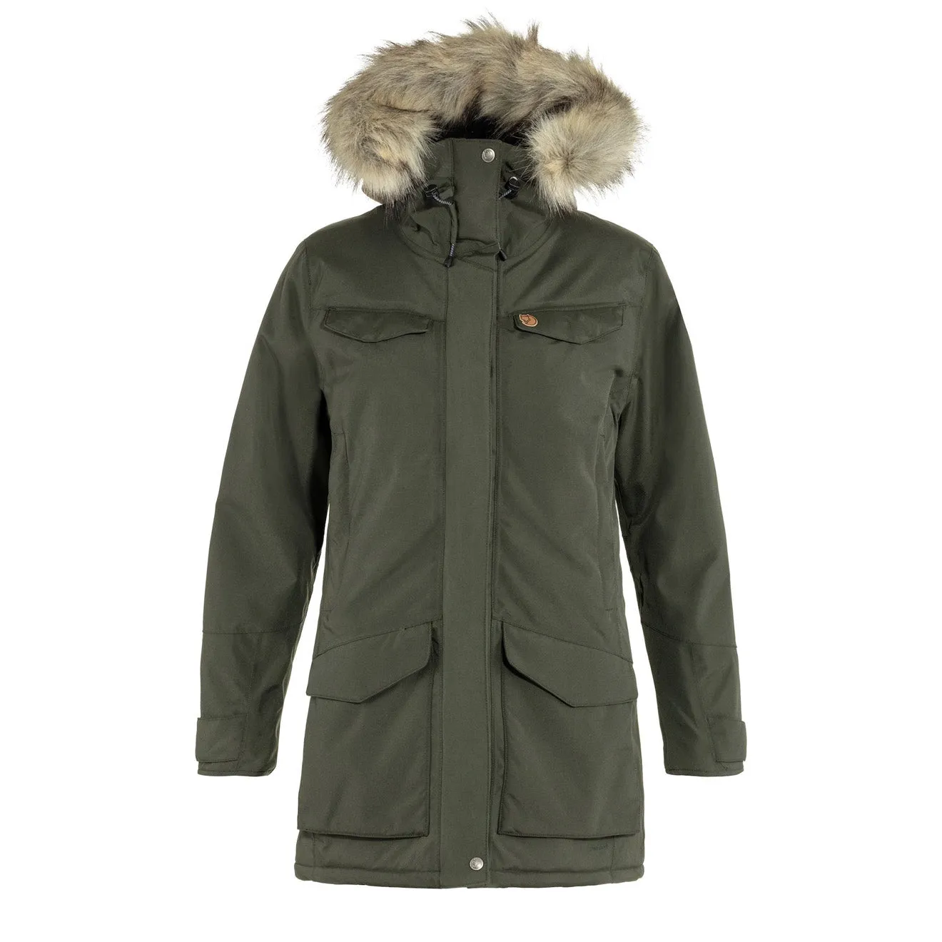 Fjallraven Damen Nuuk Parka Tiefwald