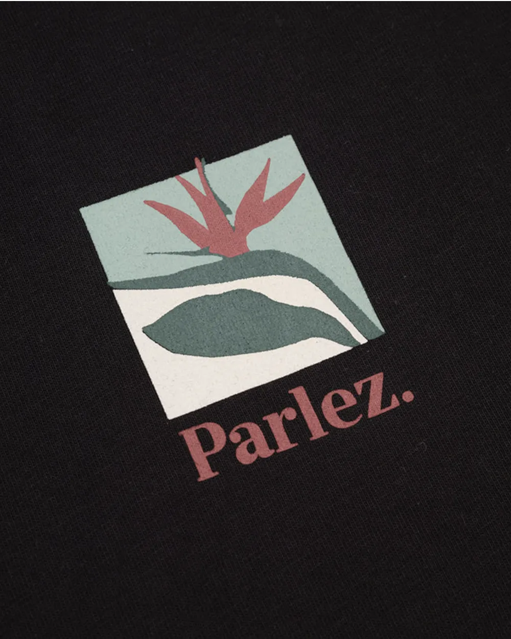 Flora T-Shirt in Schwarz