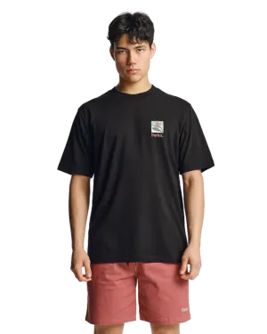 Flora T-Shirt in Schwarz