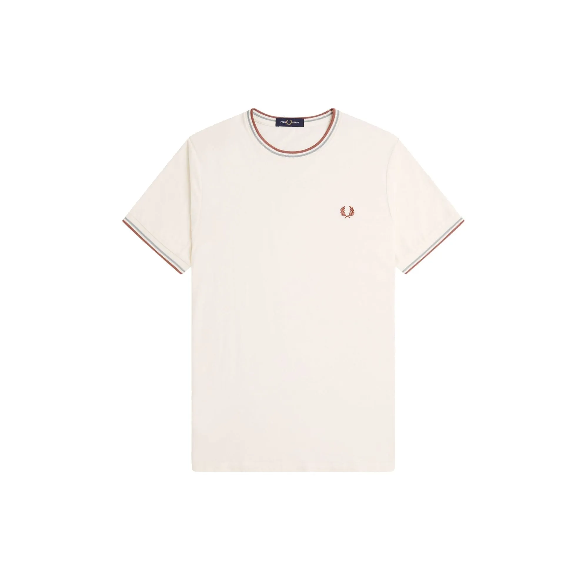 Fred Perry M1588 T-Shirt mit doppelter Spitze