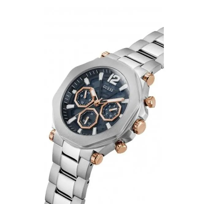 Gents Edge Edelstahl Silber Armbanduhr GW0539G1