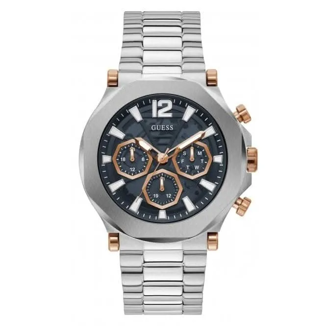 Gents Edge Edelstahl Silber Armbanduhr GW0539G1