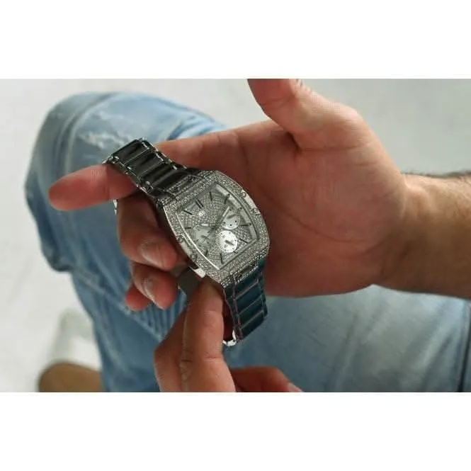 Herren Phoenix Edelstahl Silber Uhr GW0094G1