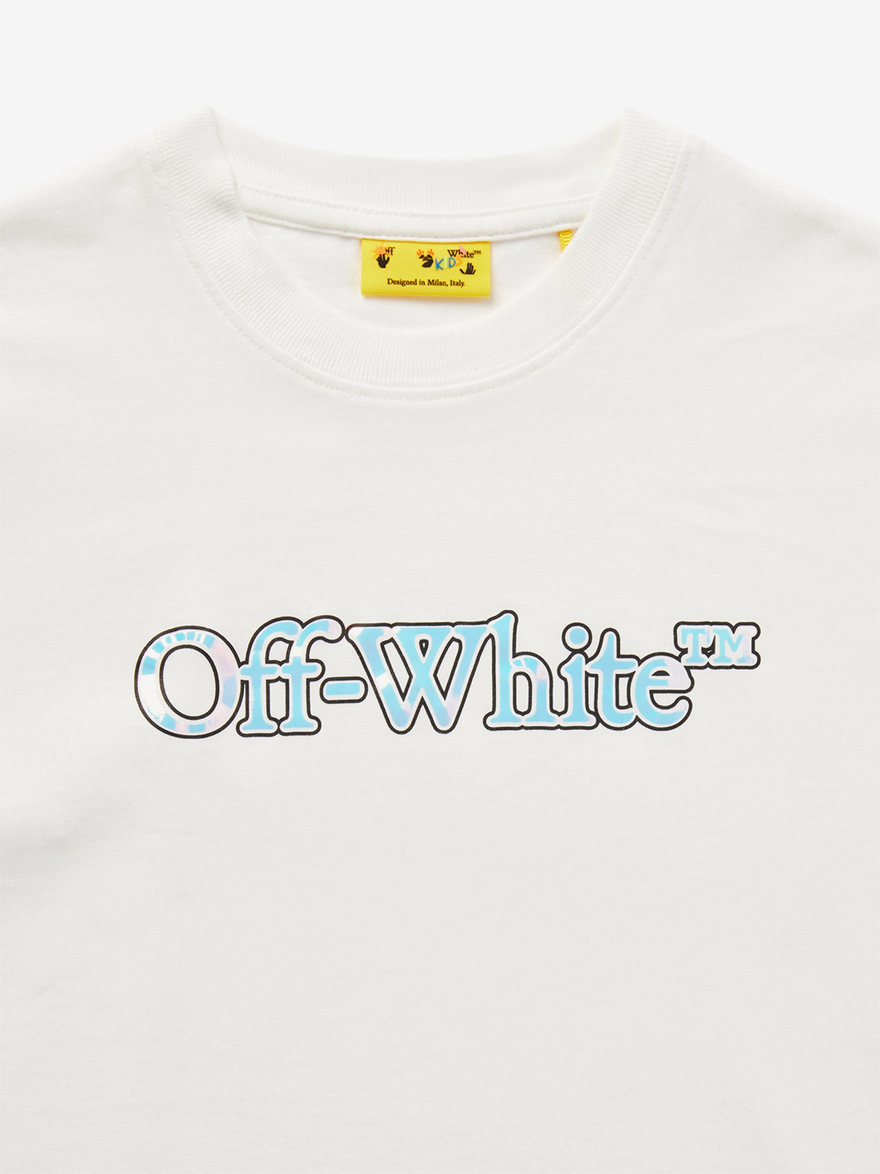 Mädchen Big Bookish T-Shirt in Weiß
