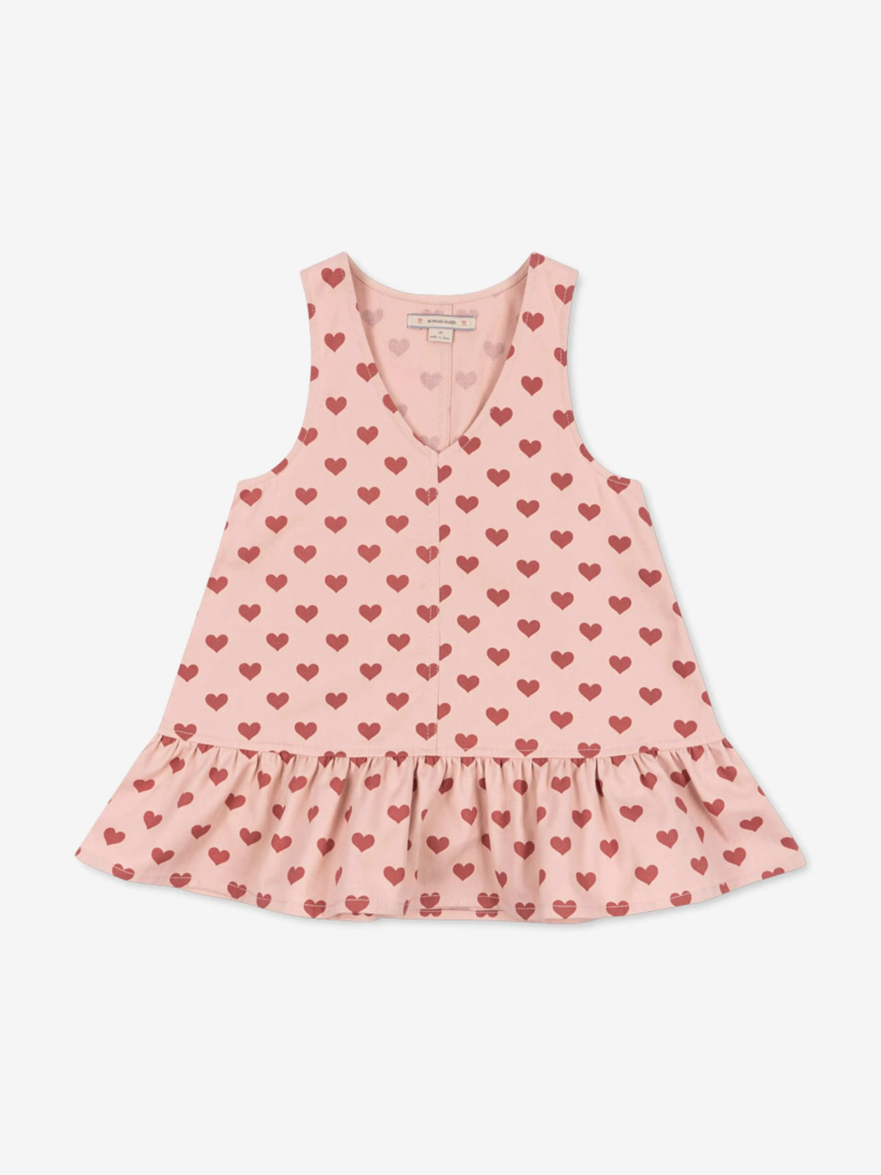 Mädchenherzen Fen Kleid in Rosa