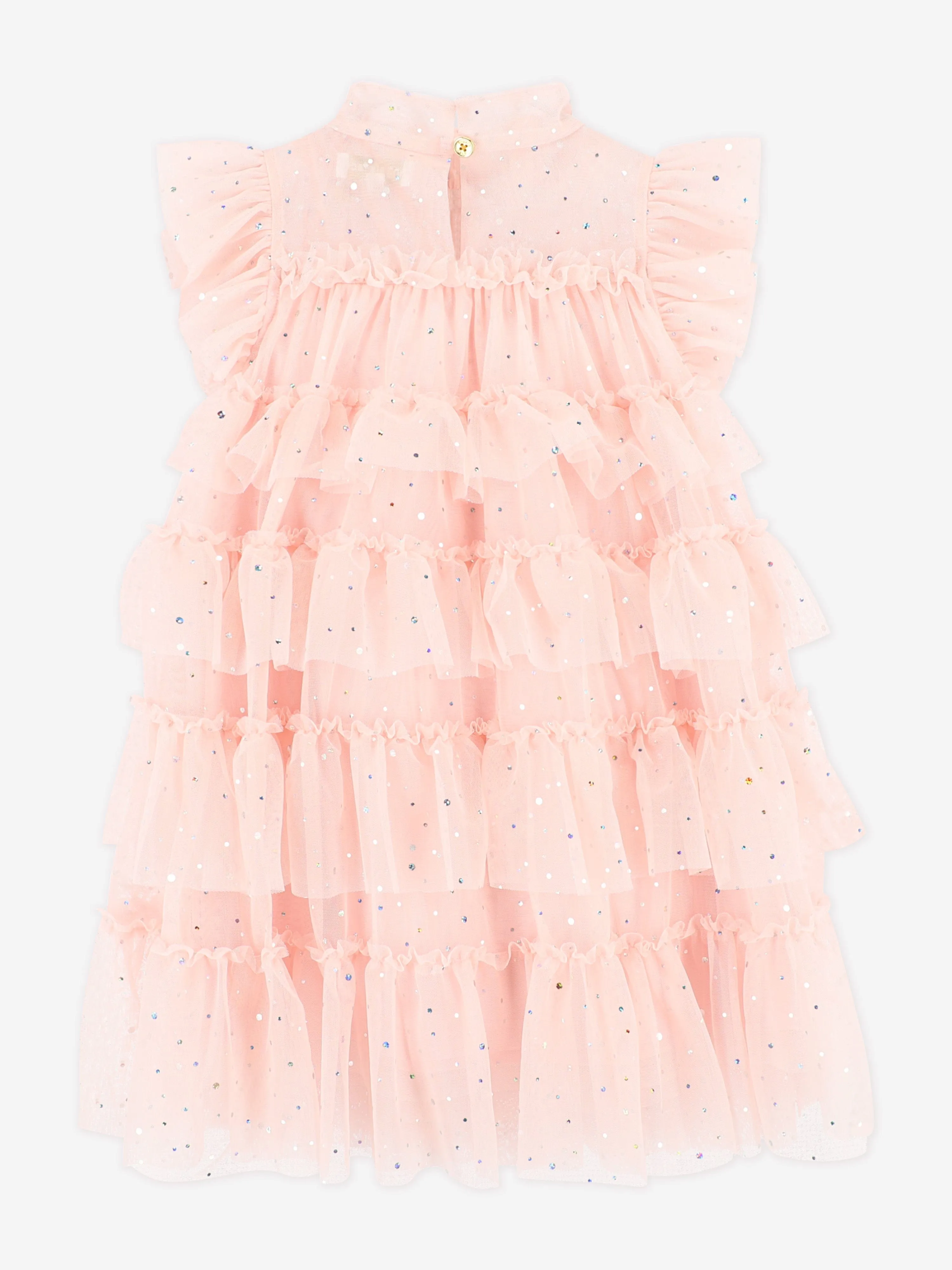 Mädchen Mitzi Sparkle Etappenkleid in Rosa