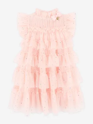 Mädchen Mitzi Sparkle Etappenkleid in Rosa