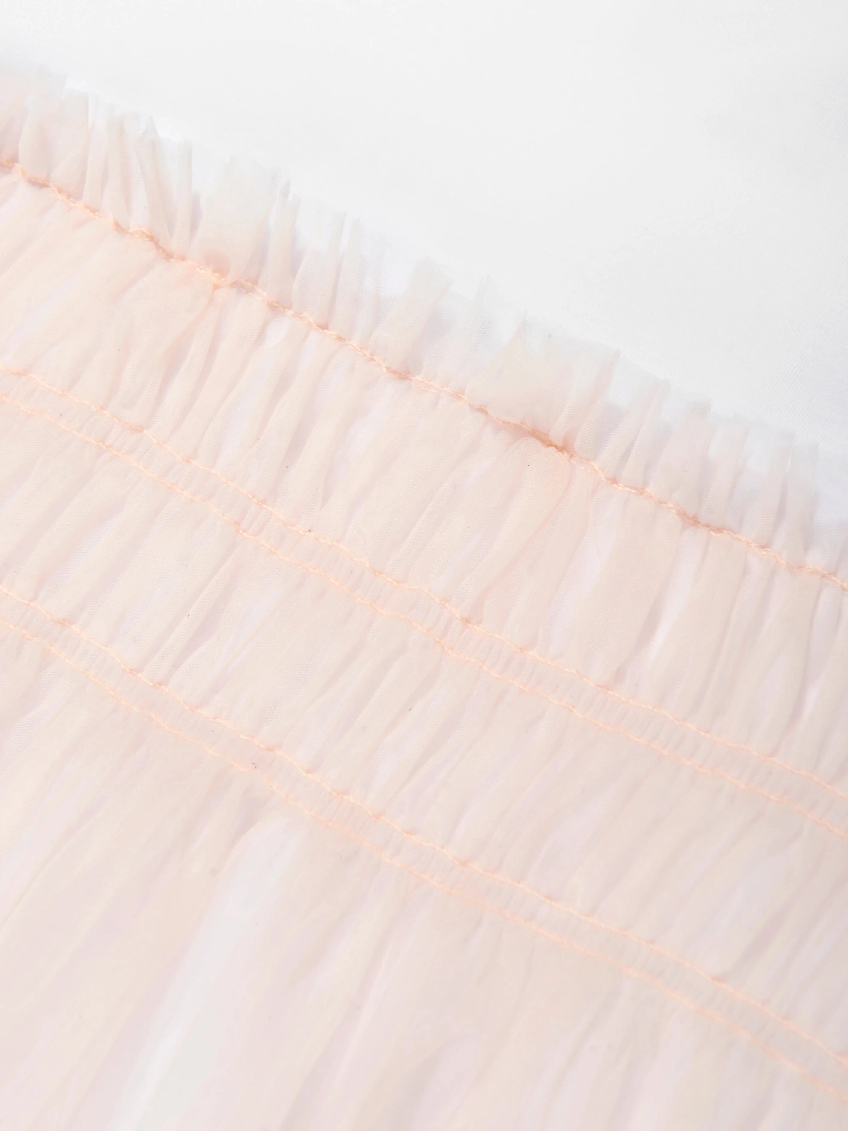 Mädchen Kleid aus Mischgewebe in Rosa