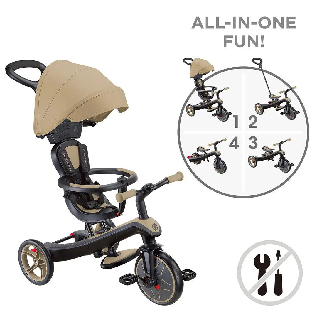 Globber Explorer 4 In 1 Dreirad - Sand