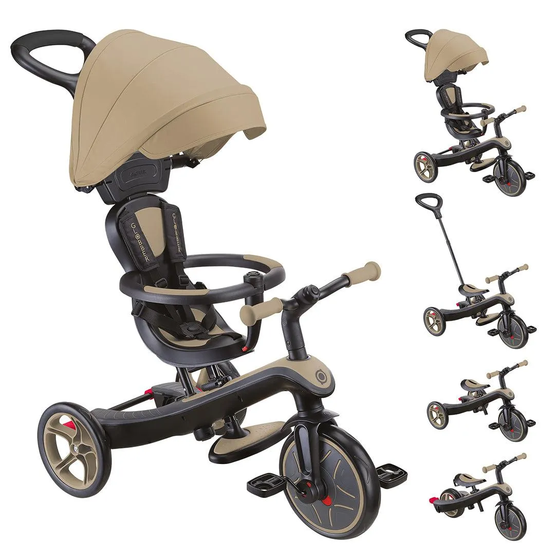 Globber Explorer 4 In 1 Dreirad - Sand