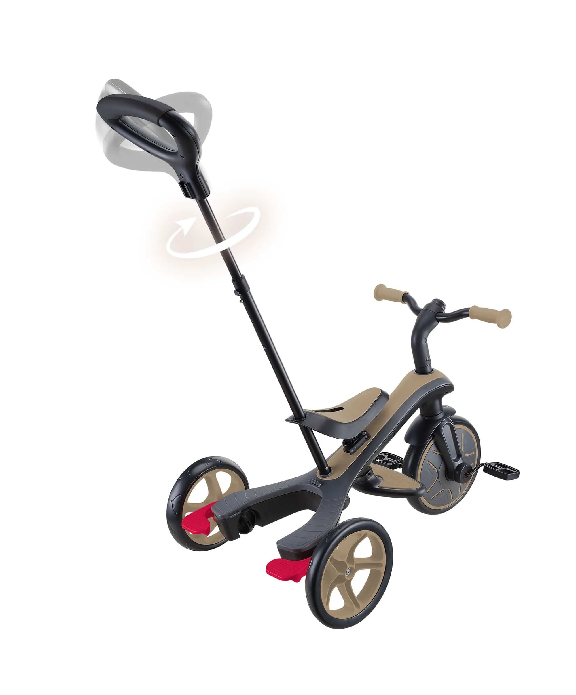 Globber Explorer Dreirad 4 in 1 - Sand
