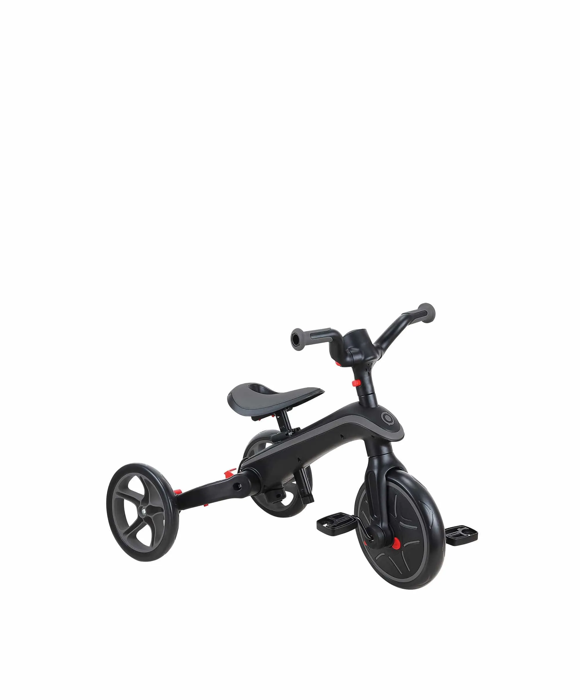 Globber Explorer Dreirad faltbar 4 in 1 - Schwarz