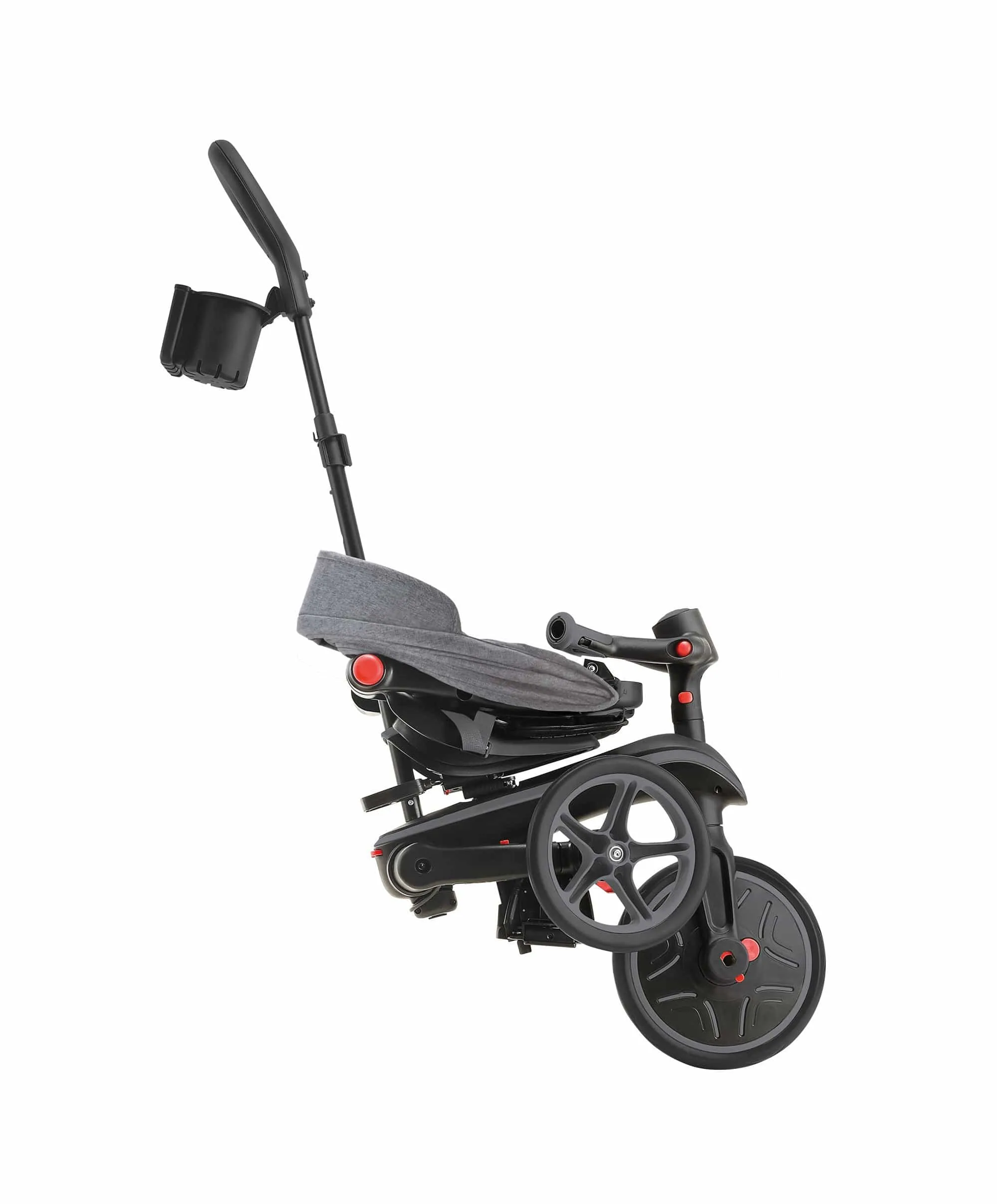 Globber Explorer Dreirad faltbar 4 in 1 - Schwarz