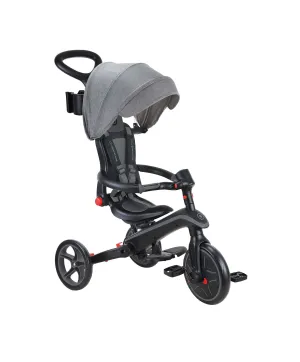 Globber Explorer Dreirad faltbar 4 in 1 - Schwarz