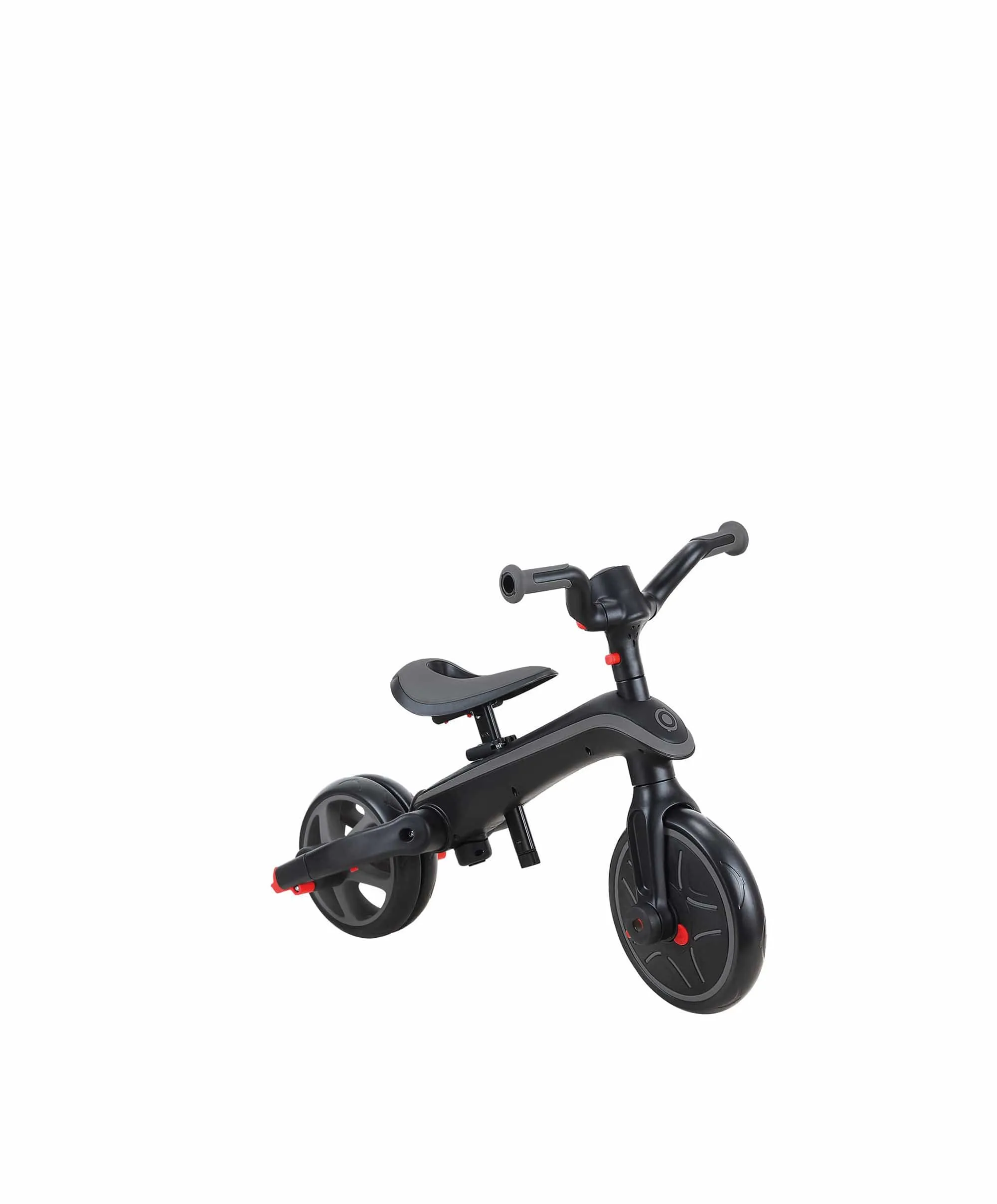 Globber Explorer Dreirad faltbar 4 in 1 - Schwarz