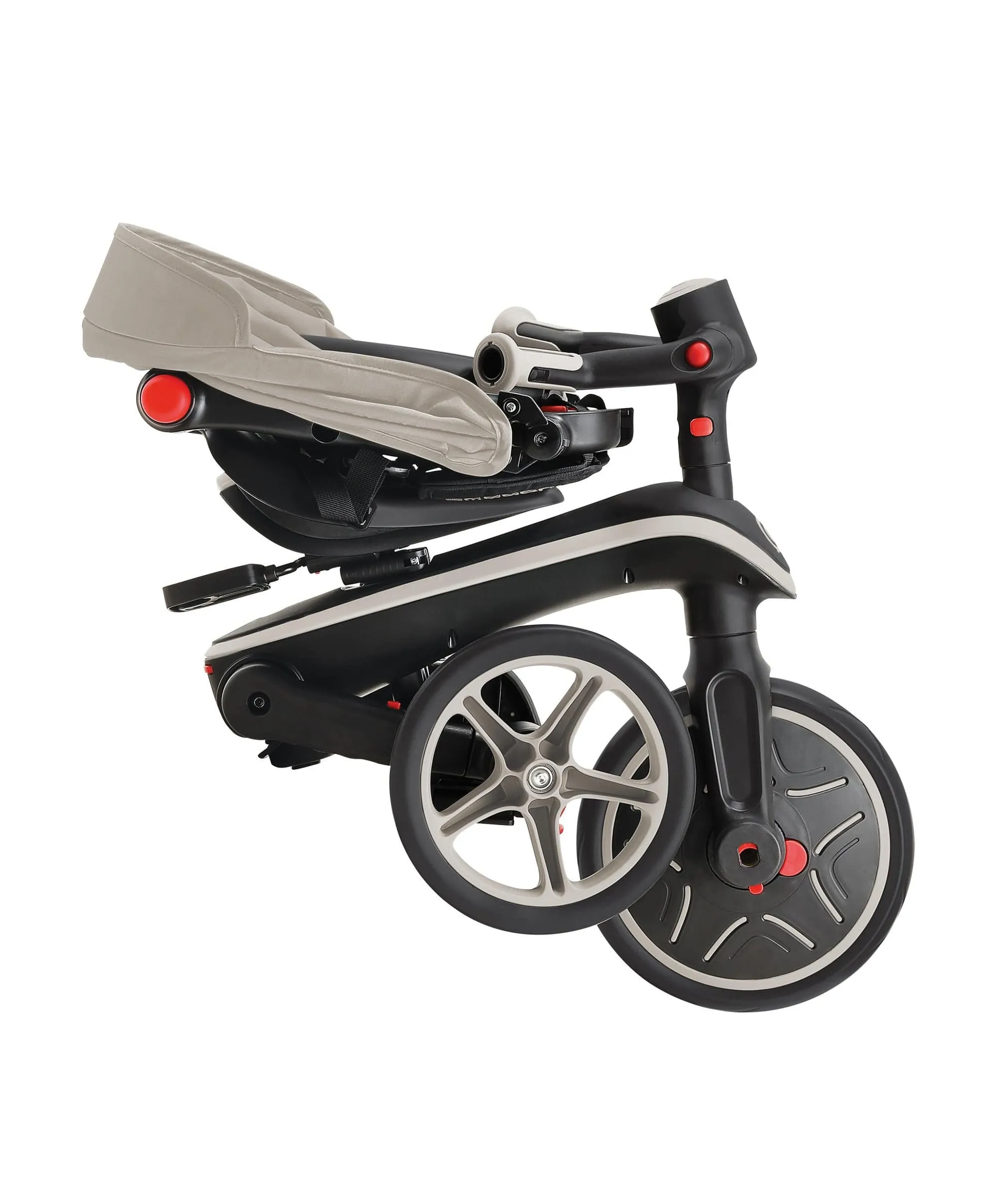 Globber Explorer Dreirad faltbar 4 in 1 - Taupe