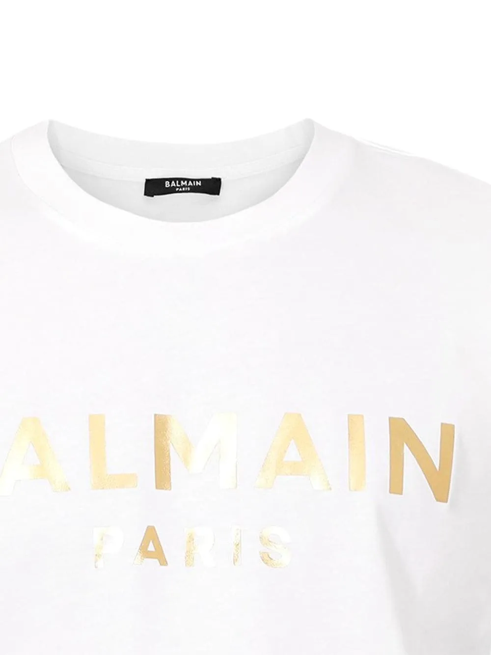 Goldfolien-Logo Kurzarm T-Shirt