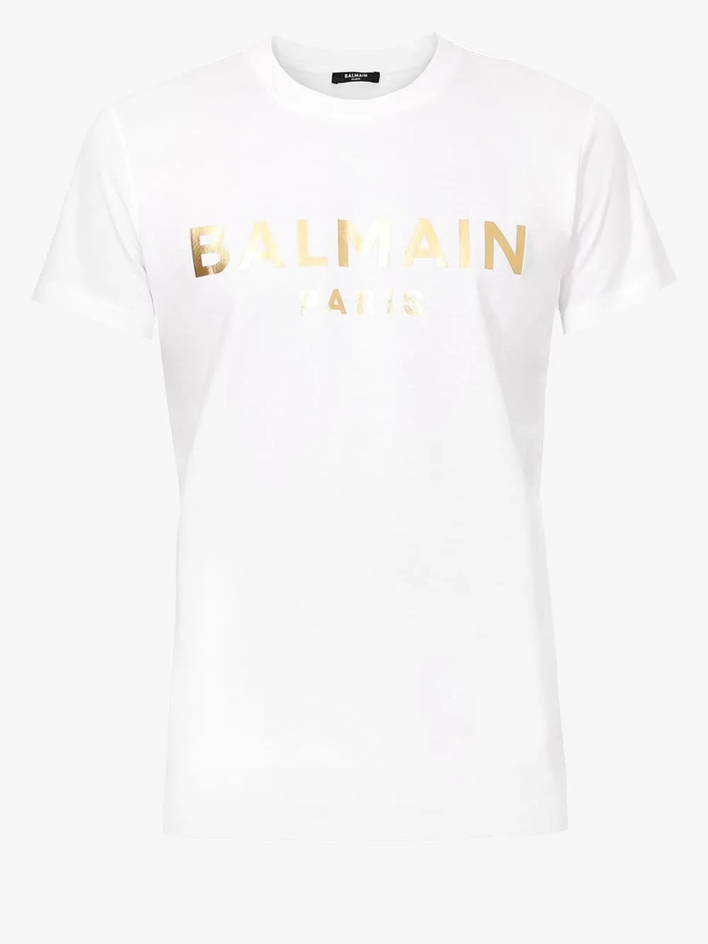 Goldfolien-Logo Kurzarm T-Shirt