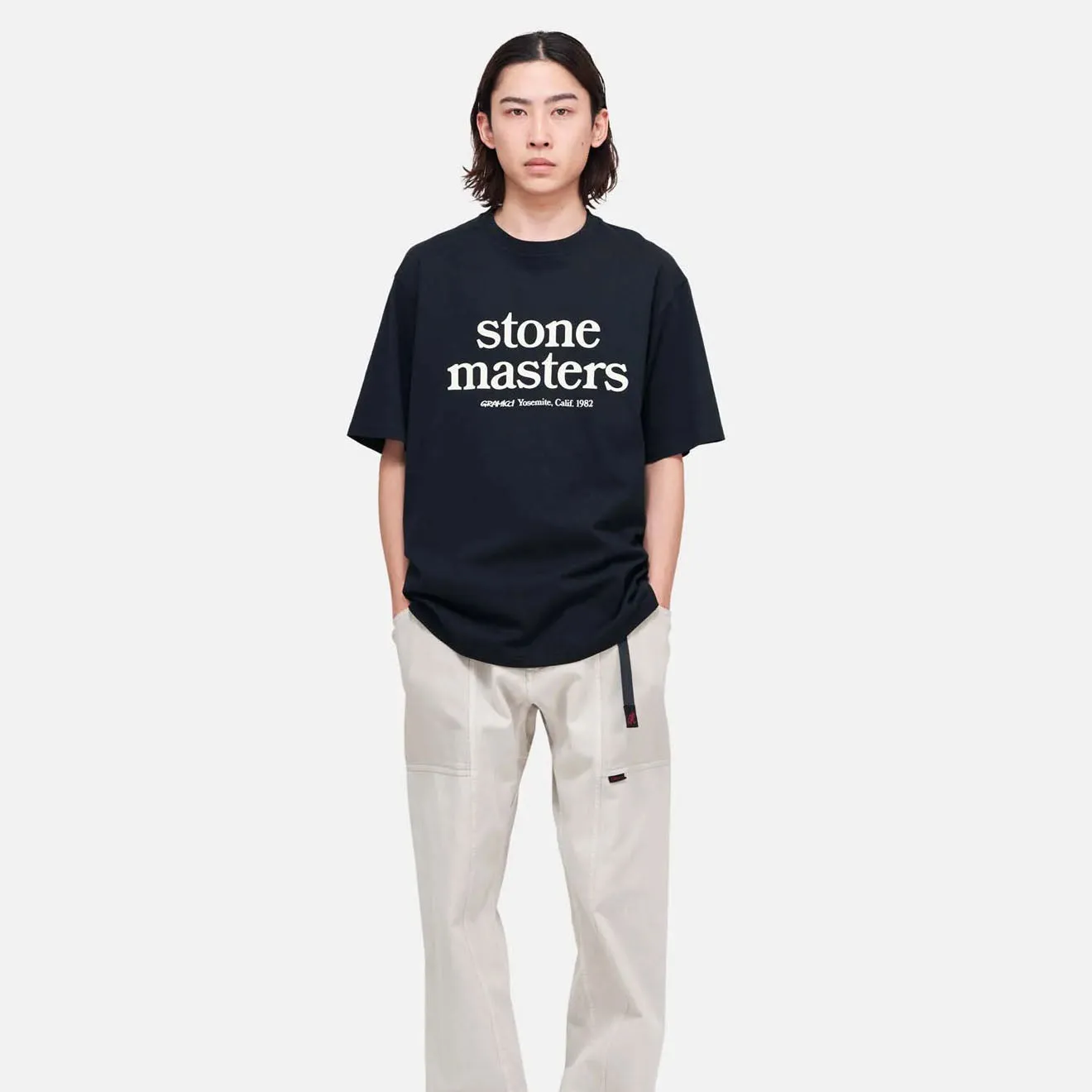 Gramicci Stonemasters T-Shirt Schwarz