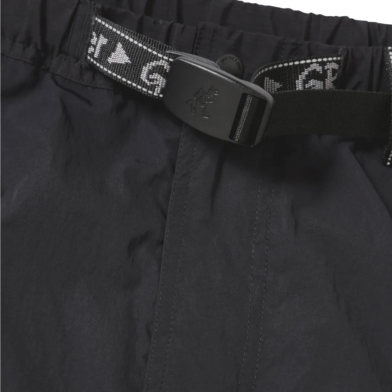 Gramicci x And Wander Patchwork Wind Short Schwarz
