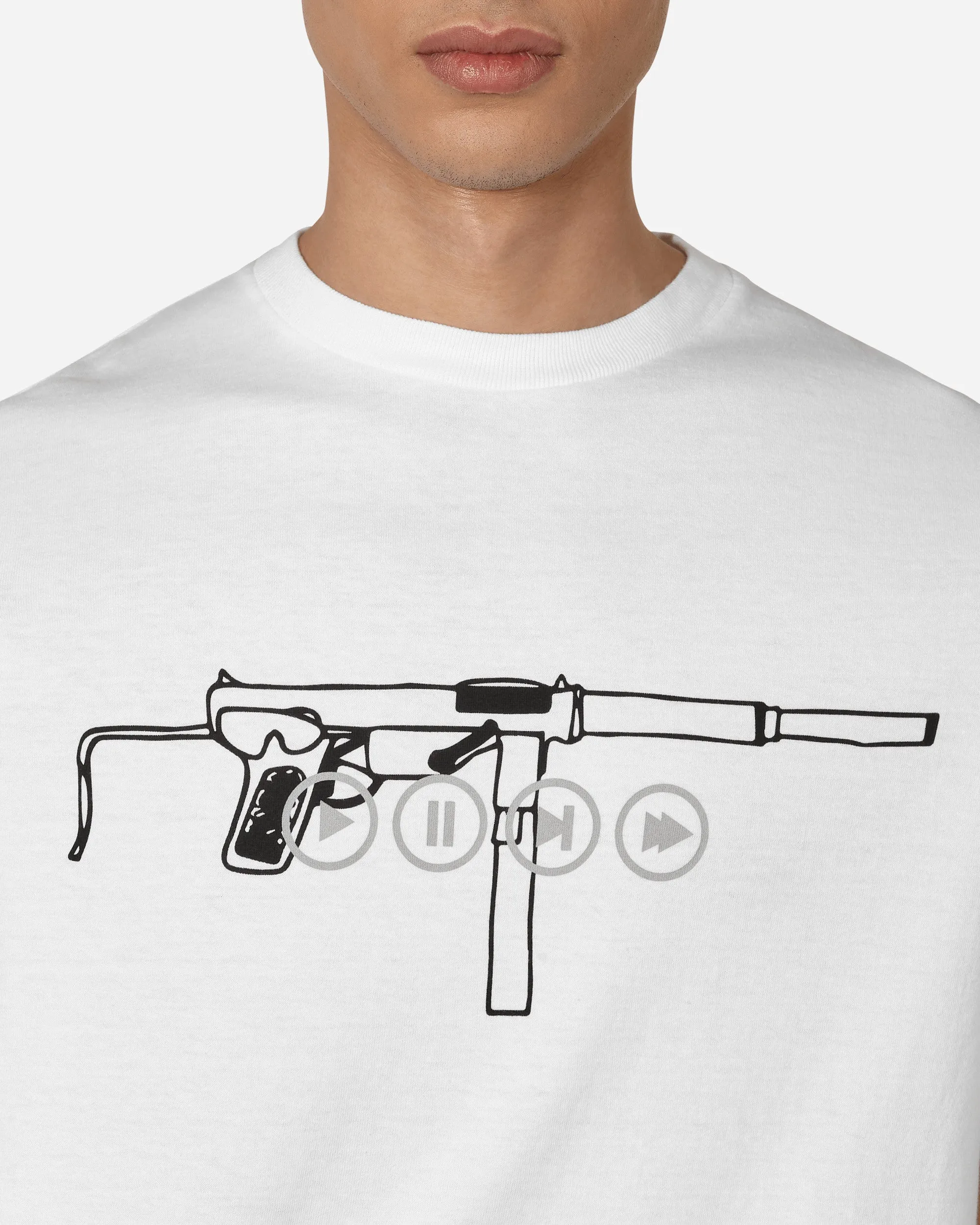 Grafik-T-Shirt Weiß