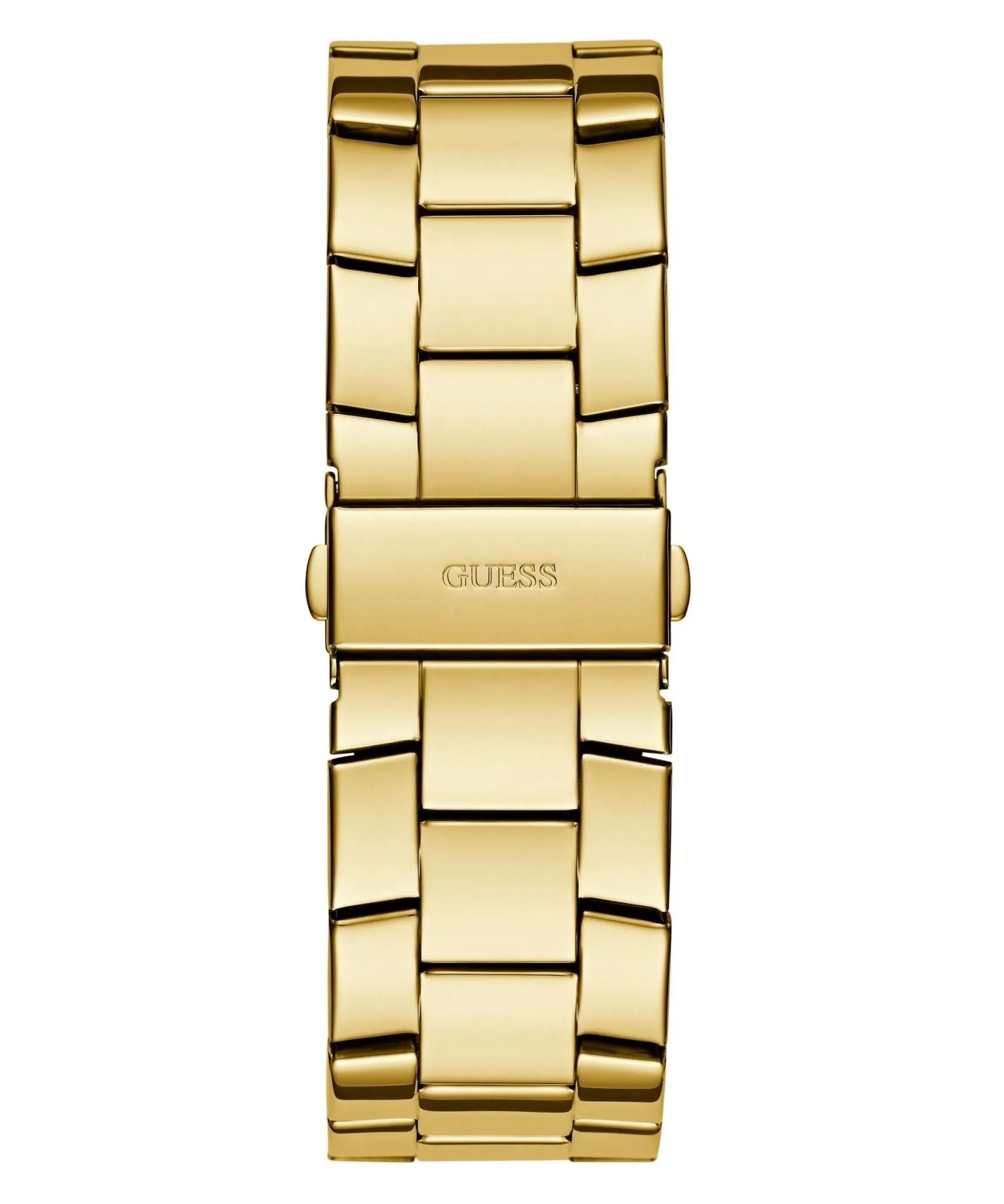 Guess Herren Majestic Gold Ton Edelstahl Uhr GW0796G2
