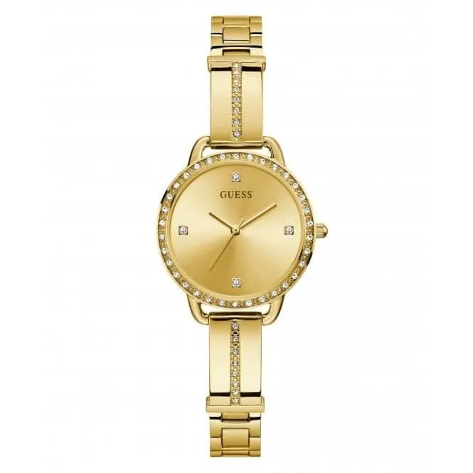 Guess Damen Bellini Goldfarbene Uhr GW0022L2