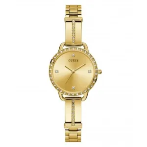 Guess Damen Bellini Goldfarbene Uhr GW0022L2