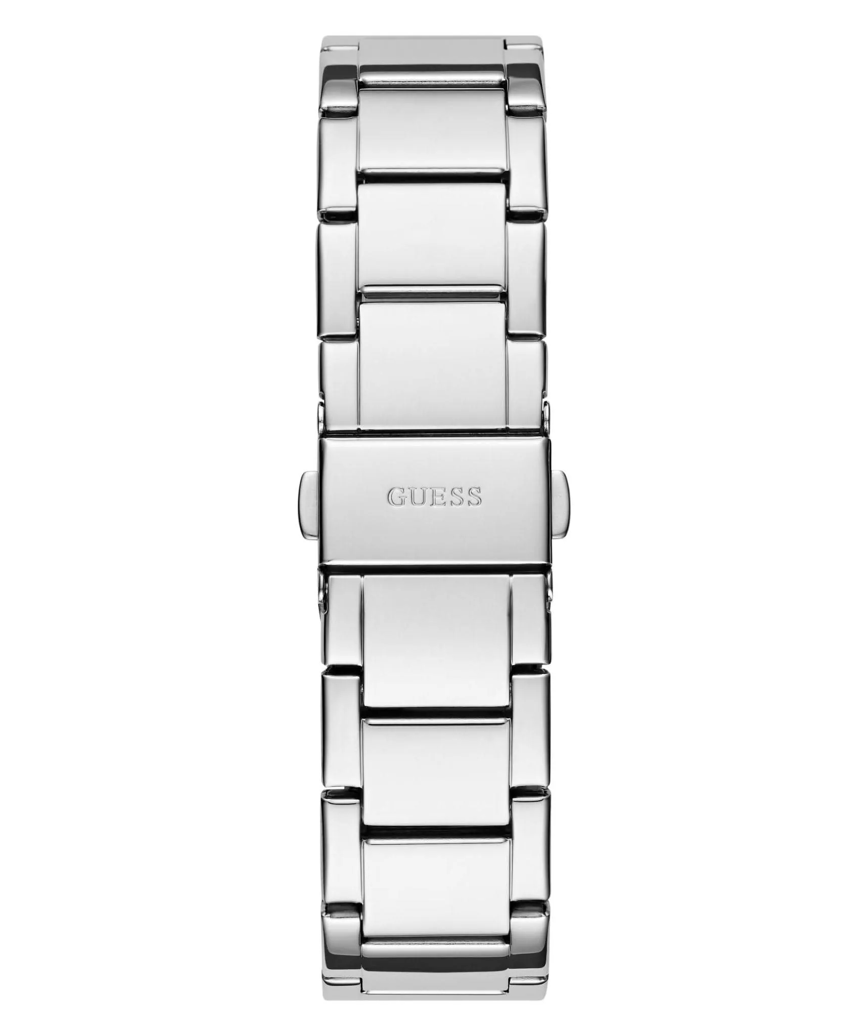 Guess Damen Petal Uhr in Silberton aus Edelstahl GW0747L1
