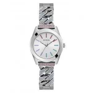 Guess Damen Serena Uhr in Silberton GW0546L4