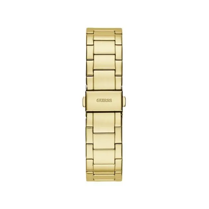 Guess Moonlight Damen Sport Uhr Gold Edelstahl GW0320L2
