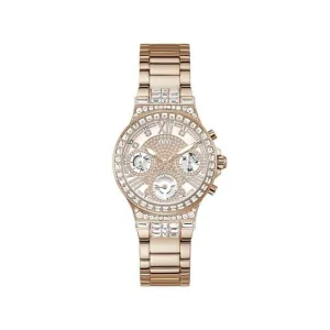 Guess Moonlight Damen Sport Armbanduhr Roségold Edelstahl GW0320L3