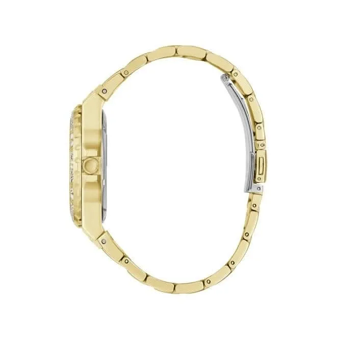 Guess Reveal Damen Trend Uhr Gold Edelstahl GW0302L2