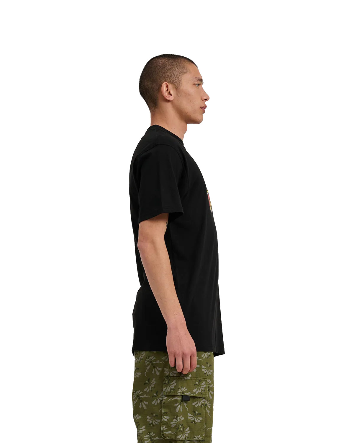 Guzman Dining Dot T-Shirt in Schwarz