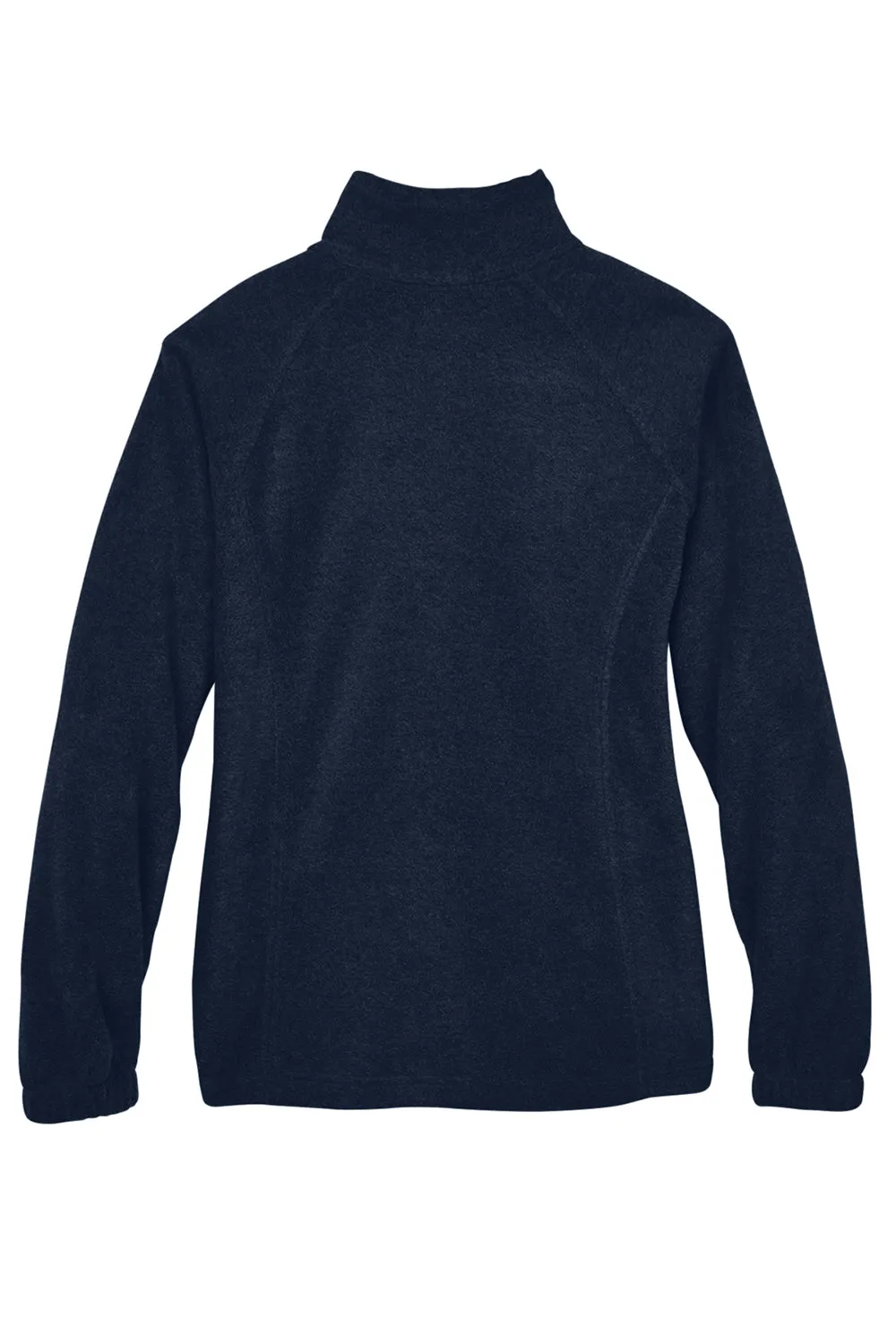 Harriton Damen Pill Resistant Fleece Full-Zip Jacke - Marineblau