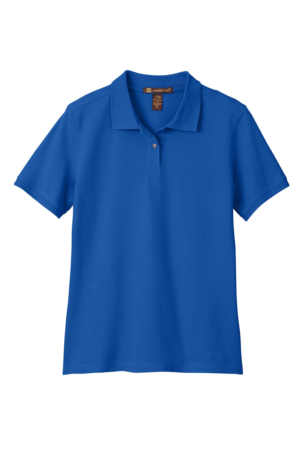 Harriton Damen Polo-Shirt mit kurzen Ärmeln - Echtes Königsblau