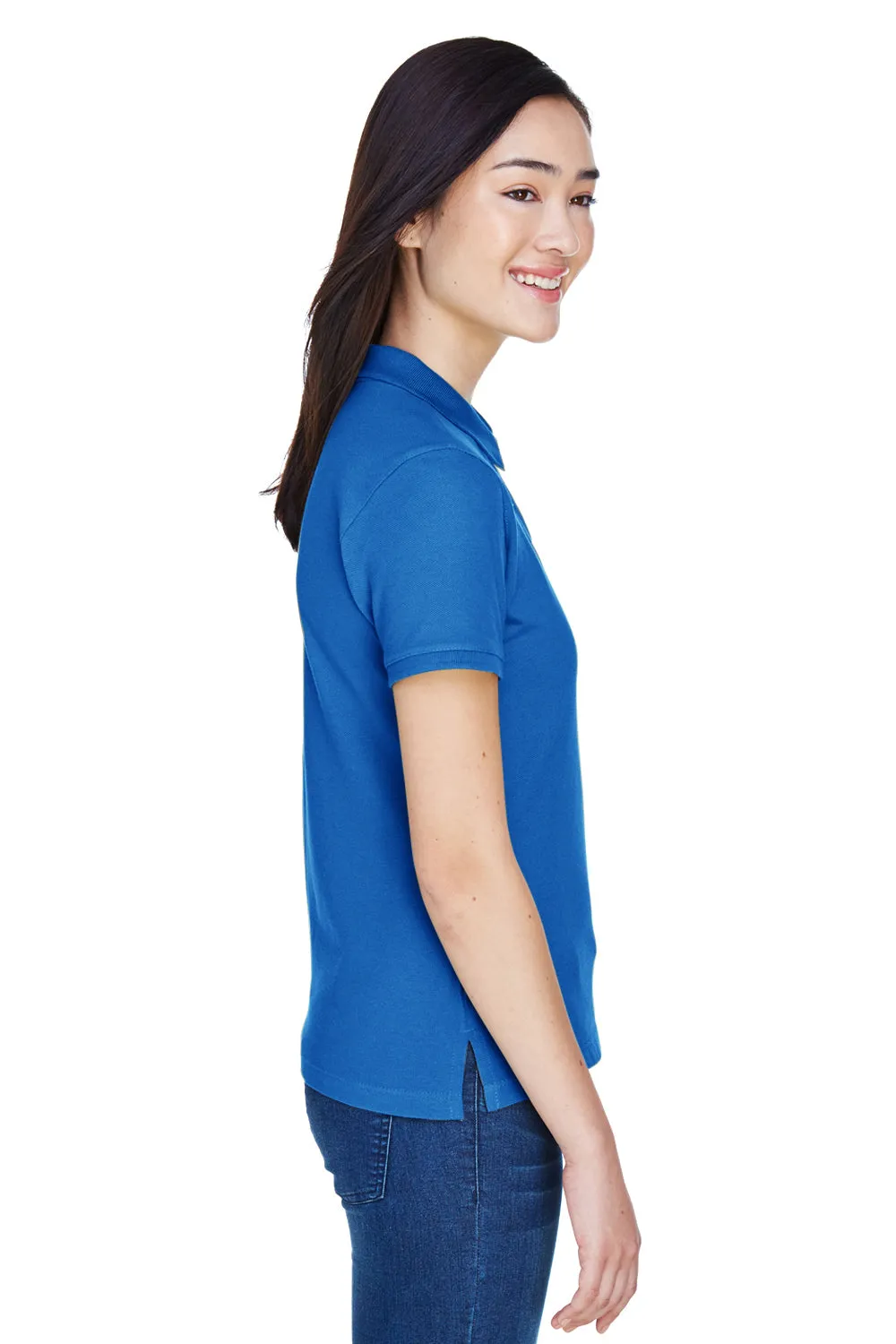 Harriton Damen Polo-Shirt mit kurzen Ärmeln - Echtes Königsblau