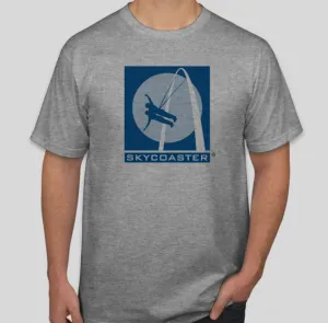 Heather Grey Skycoaster® Logo T-Shirt