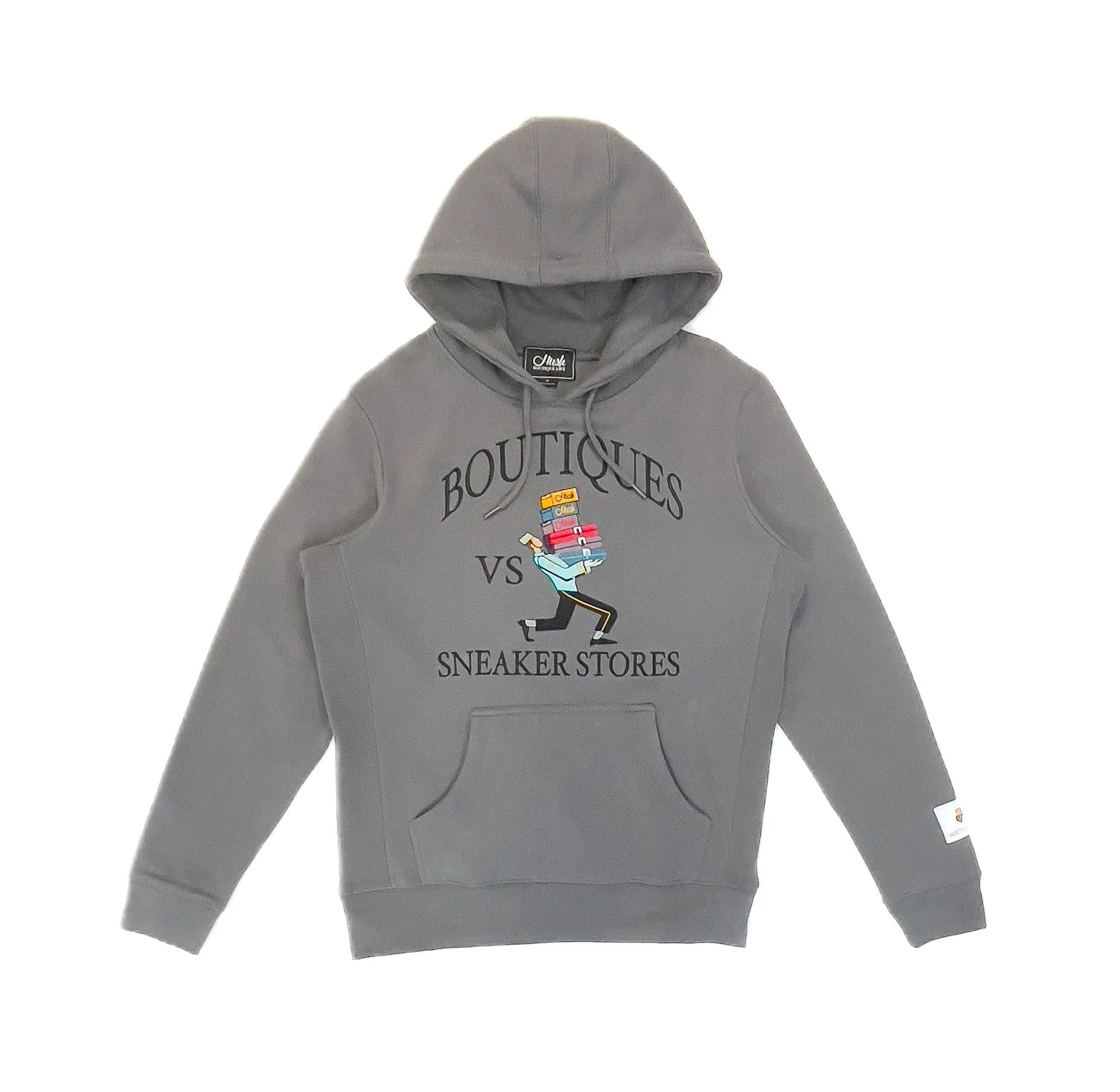 Hush Slate Grey Hoodie 