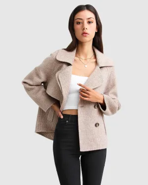 I'm Yours Wollmischung Peacoat - Beige