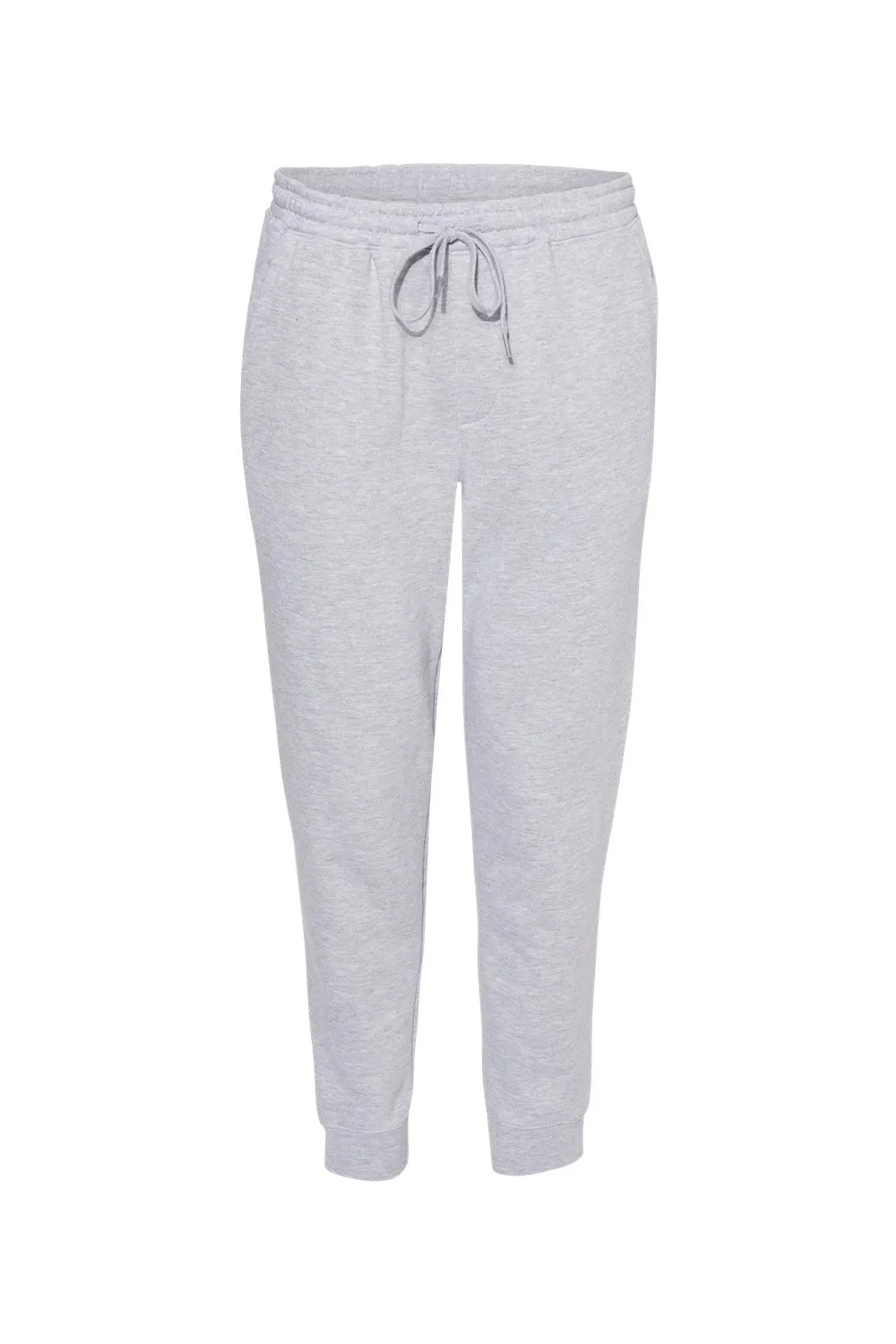 Independent Trading Company Herren Fleece-Jogginghose mit Taschen - Heather Grau