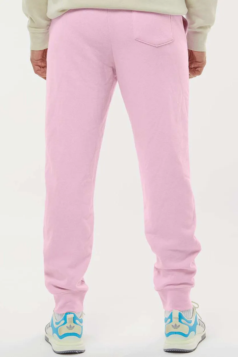 Independent Trading Company Herren Fleece-Jogginghose mit Taschen - Hellrosa